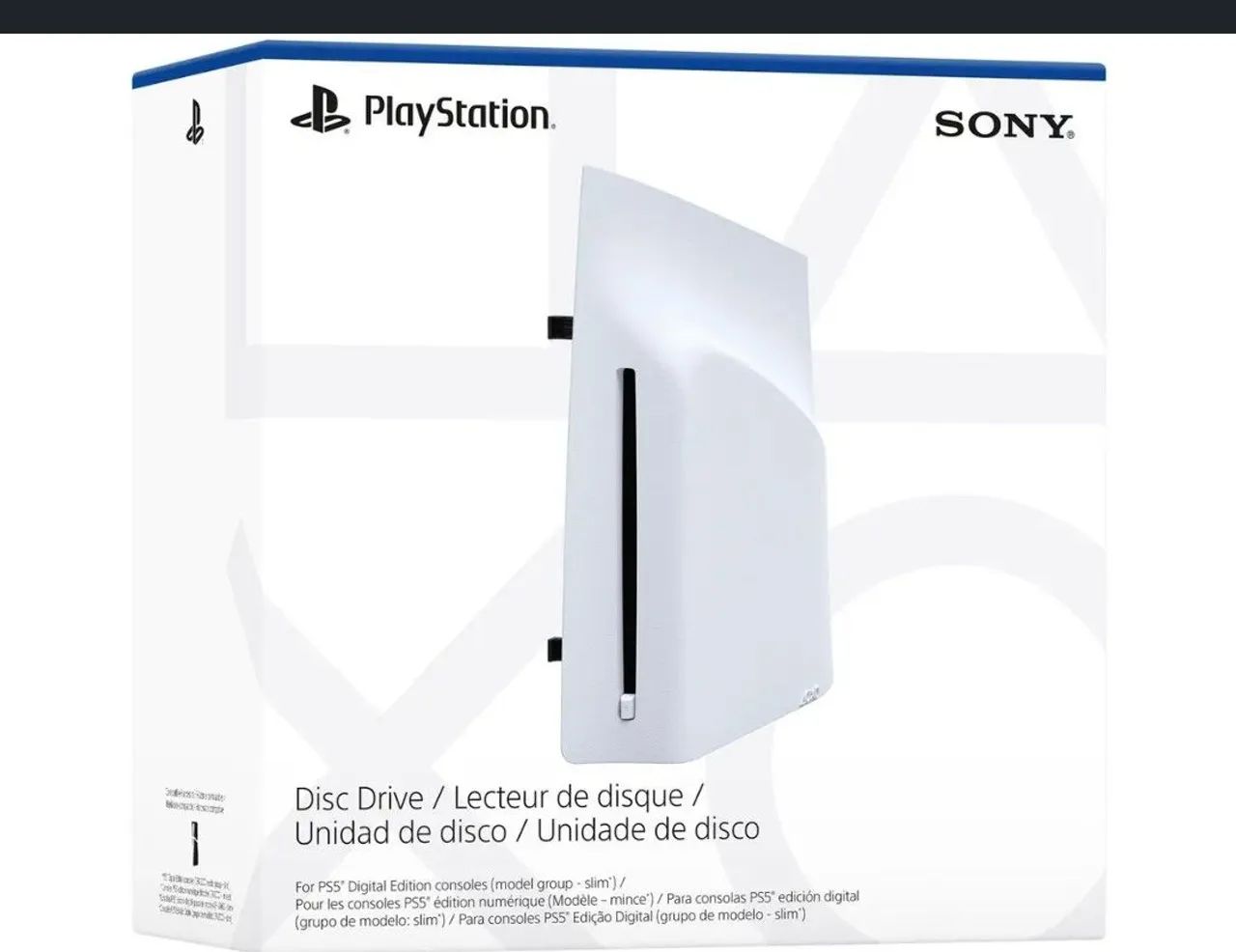 DRIVE DE DISCO PS5 SLIM E PRO LACRADO