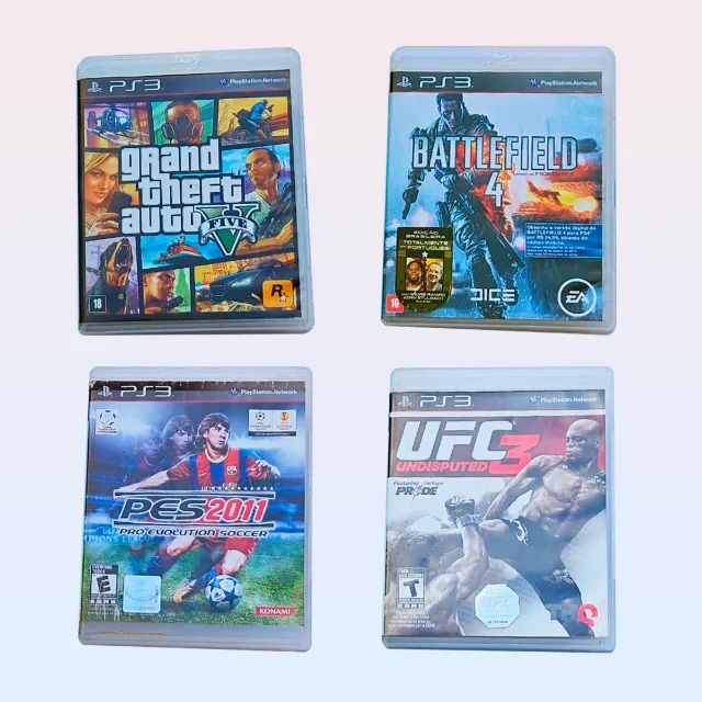 JOGOS DE PS3 (4 UND) - Jogos de Vídeo Game - Vera Cruz 1494758500