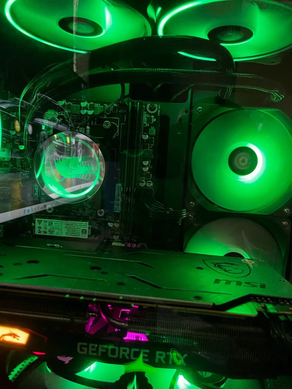Pc Gamer Ryzen 5500 + rtx 2070 8Gb + 16ram - Foto 4
