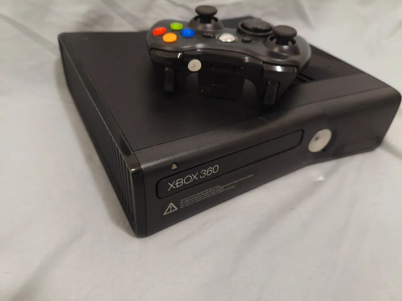 Xbox 360 slim desbloqueado + kit - Foto 3