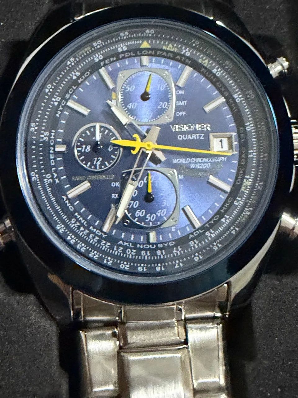 Relógio visioner original novo quartz - Foto 3