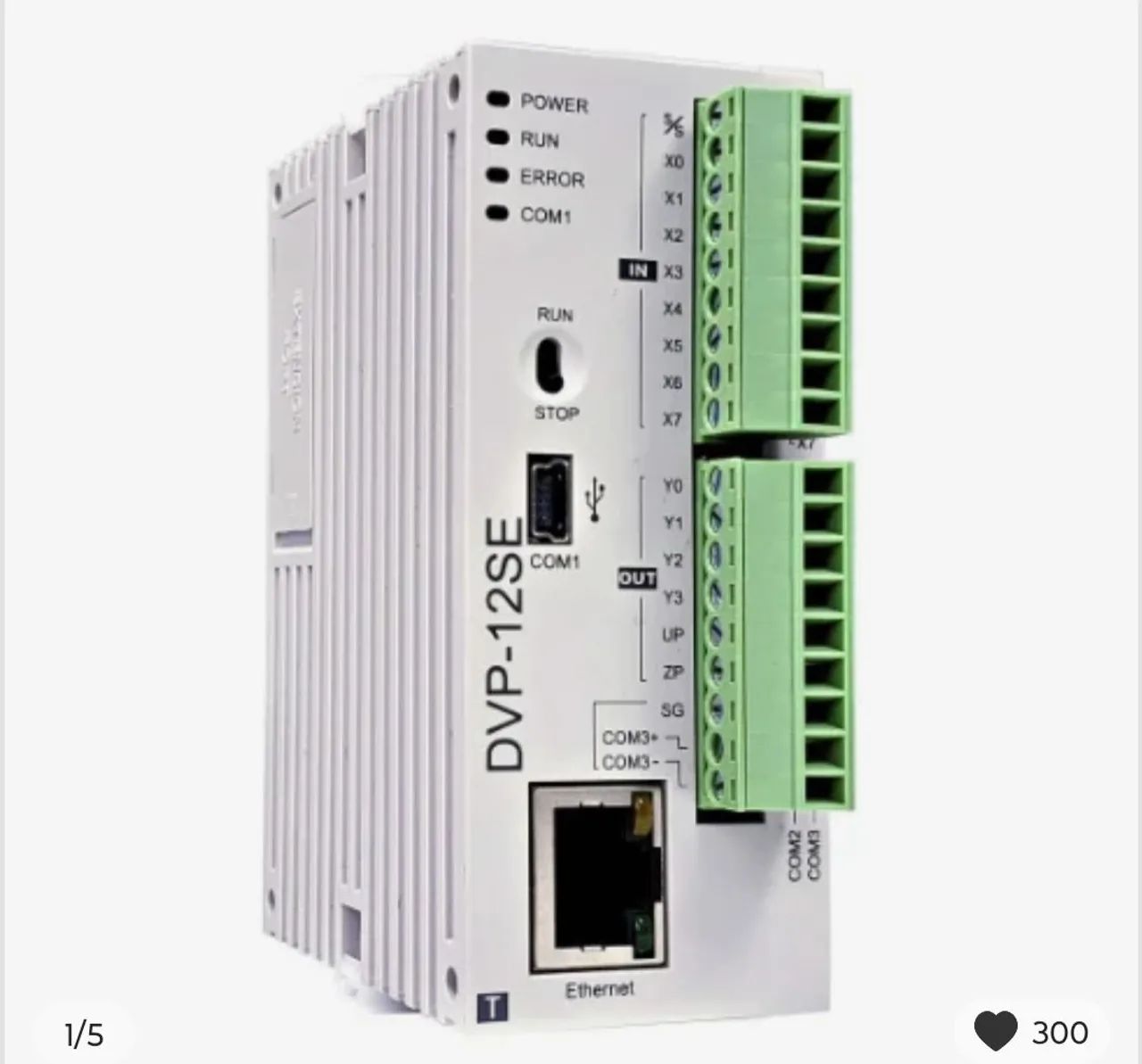 CLP Delta DVP12SE11T - (Ethernet + RS485) - Foto 3
