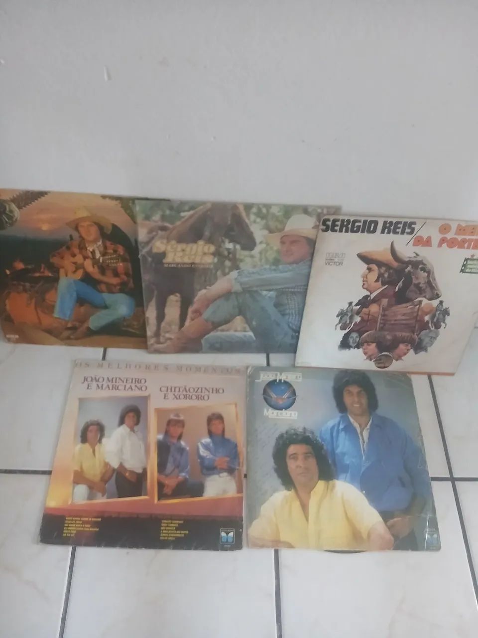 Lote de Lp's Em Vinil Sertanejo