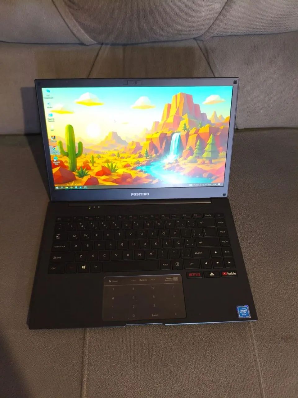 Notebook Positivo Quad Core/Com SSD/4GB de RAM/Windows 10/Funcionando tudo perfeitamente!! - Foto 5