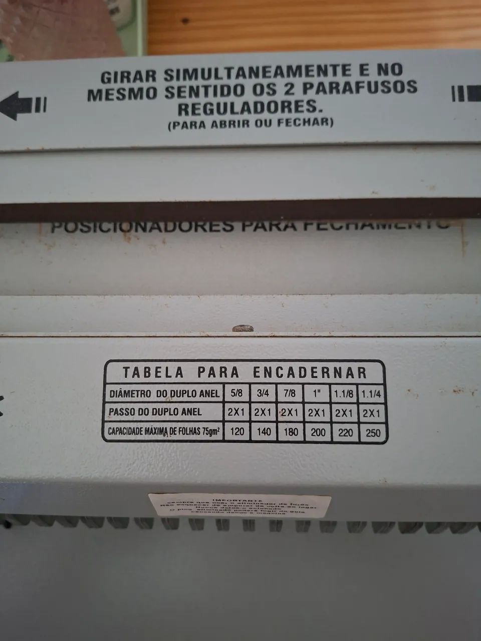 Encadernadora de duplo anel  - Foto 2