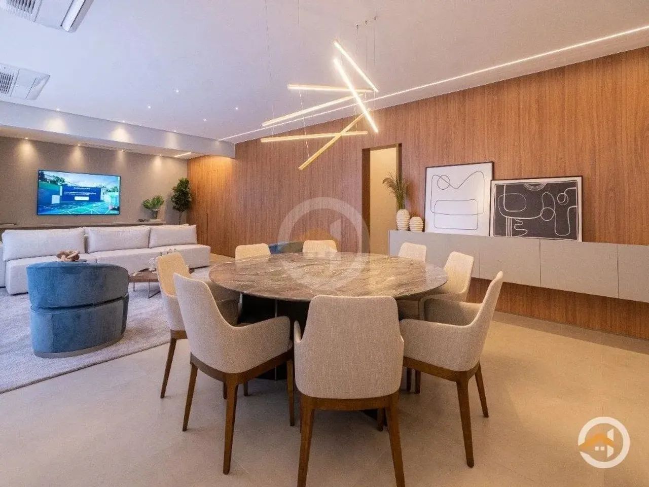 Apartamento Mobiliado e Decorado no Setor Marista com 4 suítes - Foto 3