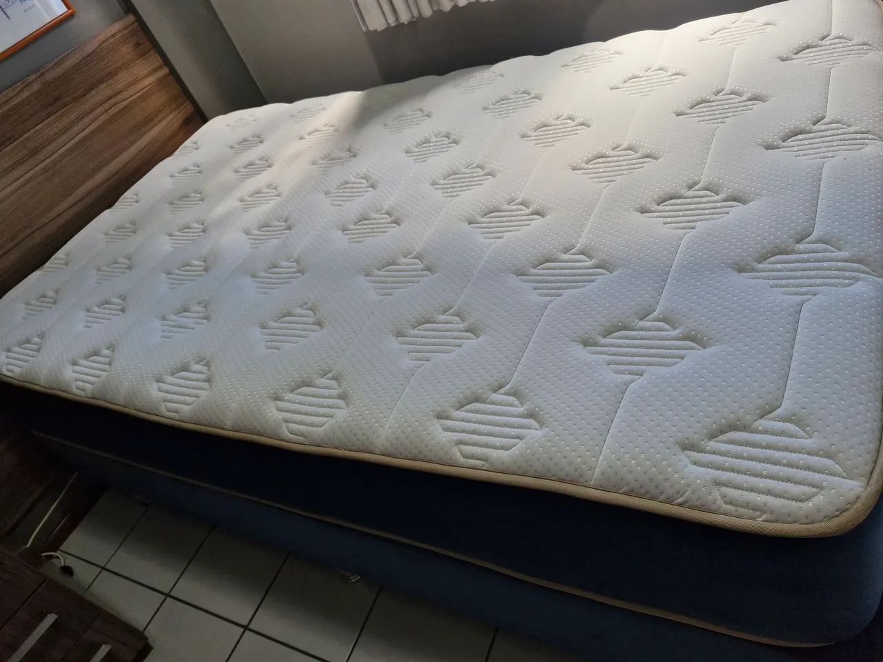 Cama Probel: base e colchão D45 Solteirão  - Foto 2