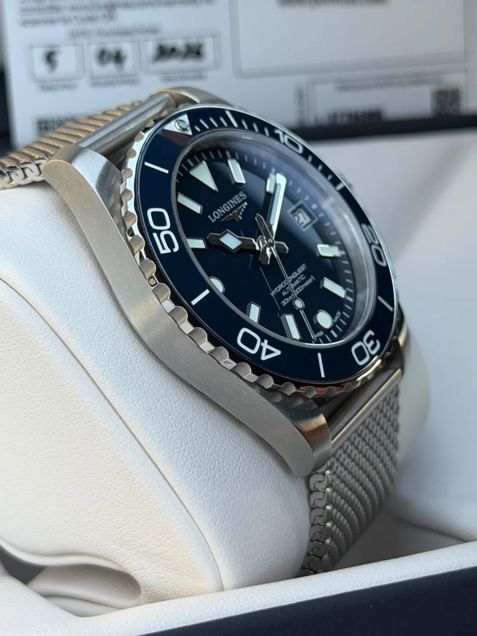Longines Hydroconquest Mesh 39mm 2026  - Foto 3