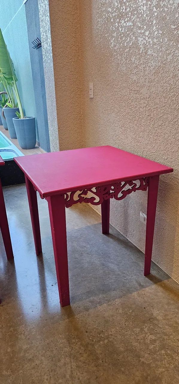Kit conjunto de 4 mesas para decoração de festas - Foto 3