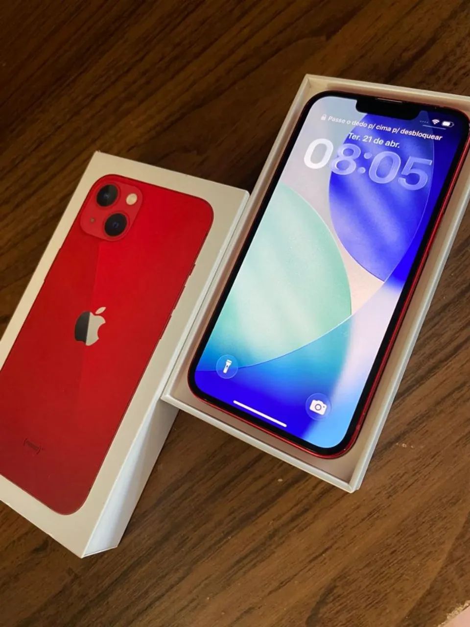 iPhone13 レッド128GB iPhone 13 Dual SIM 128 GB (product)red - Bom (Recondicionado