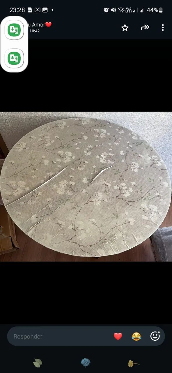 Mesa de jantar redonda