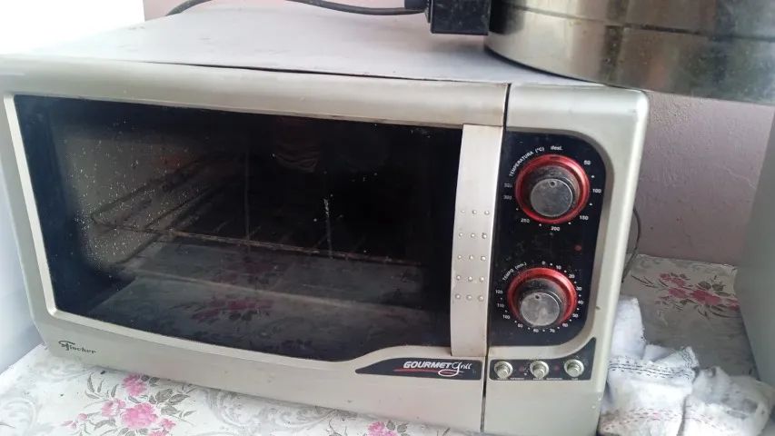 Forno Elétrico de Bancada Fischer Gourmet Grill 44 litros!