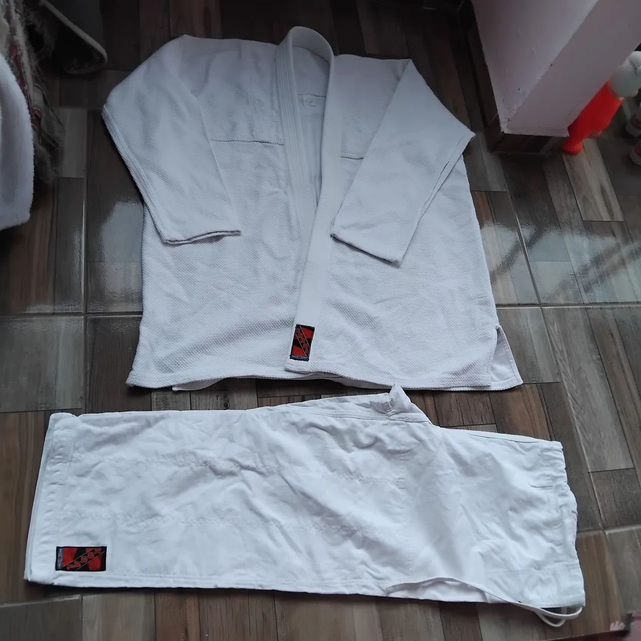 Kimono jiu-jitsu A4 branco  - Foto 3