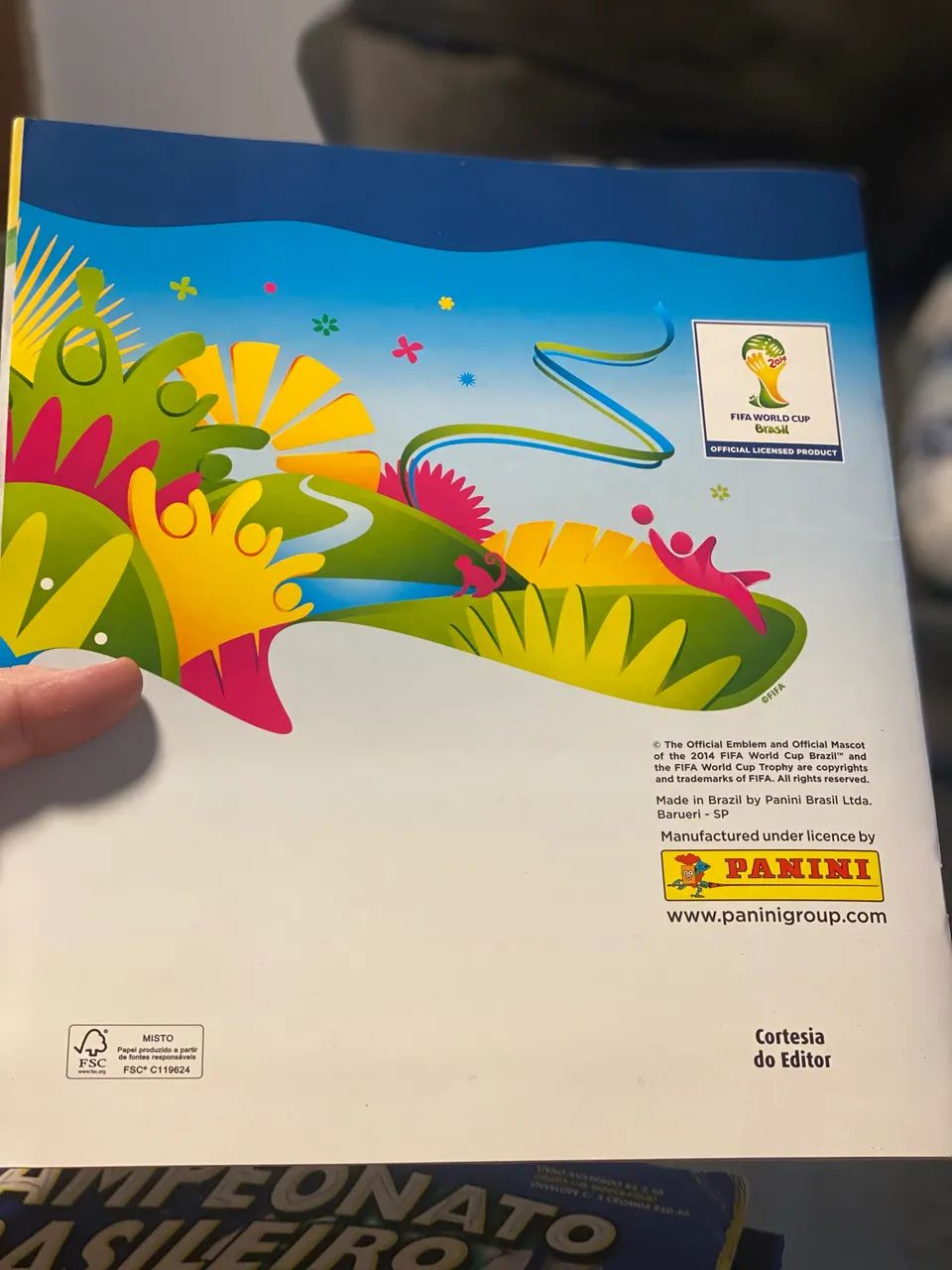 Álbum Copa do Mundo 2014 Completo Capa Mole - Foto 2