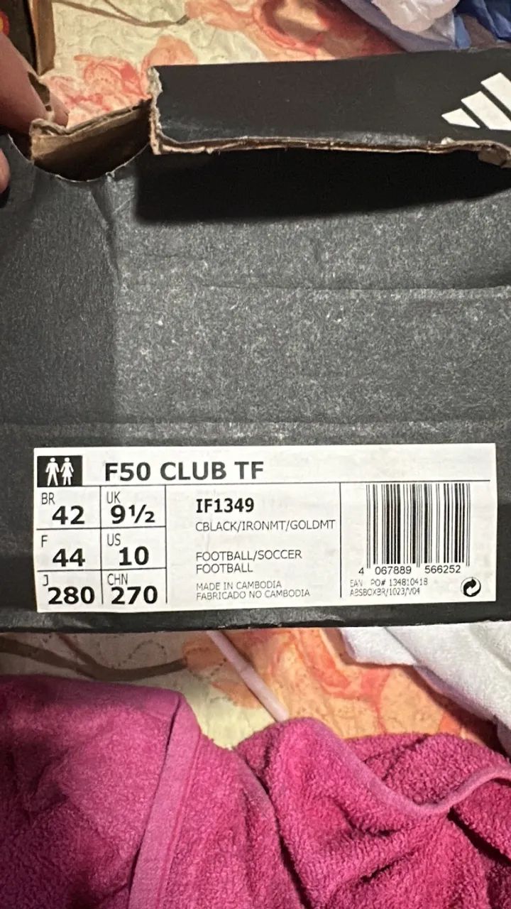Chuteira f50 adidas