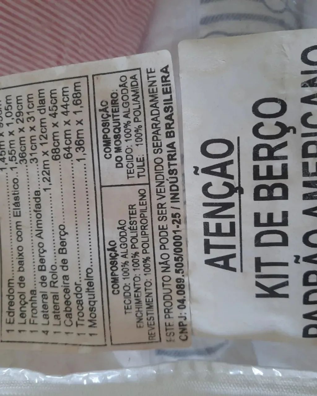 Kit berço - DOAÇÃO  - Foto 5