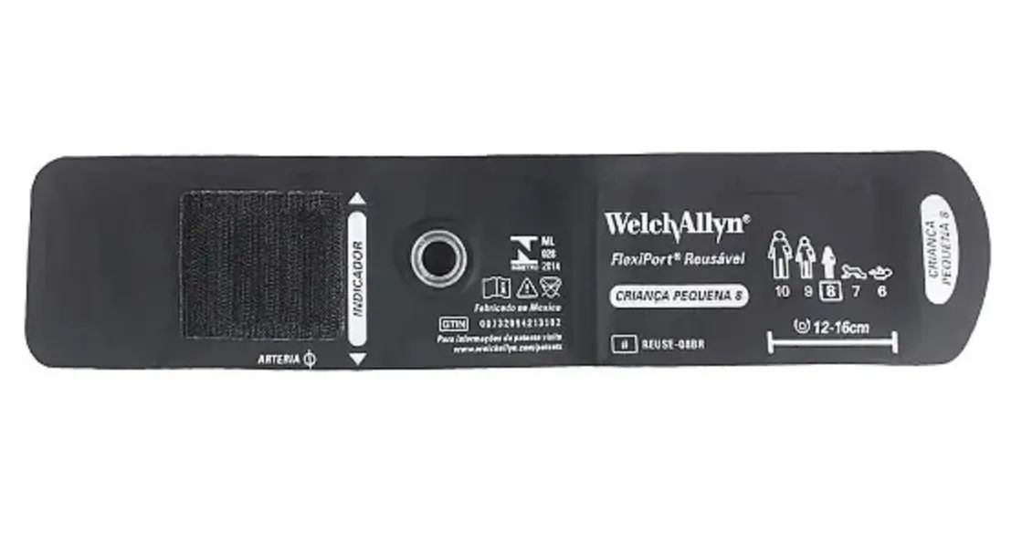 Braçadeira welch allyn tamanho 8
