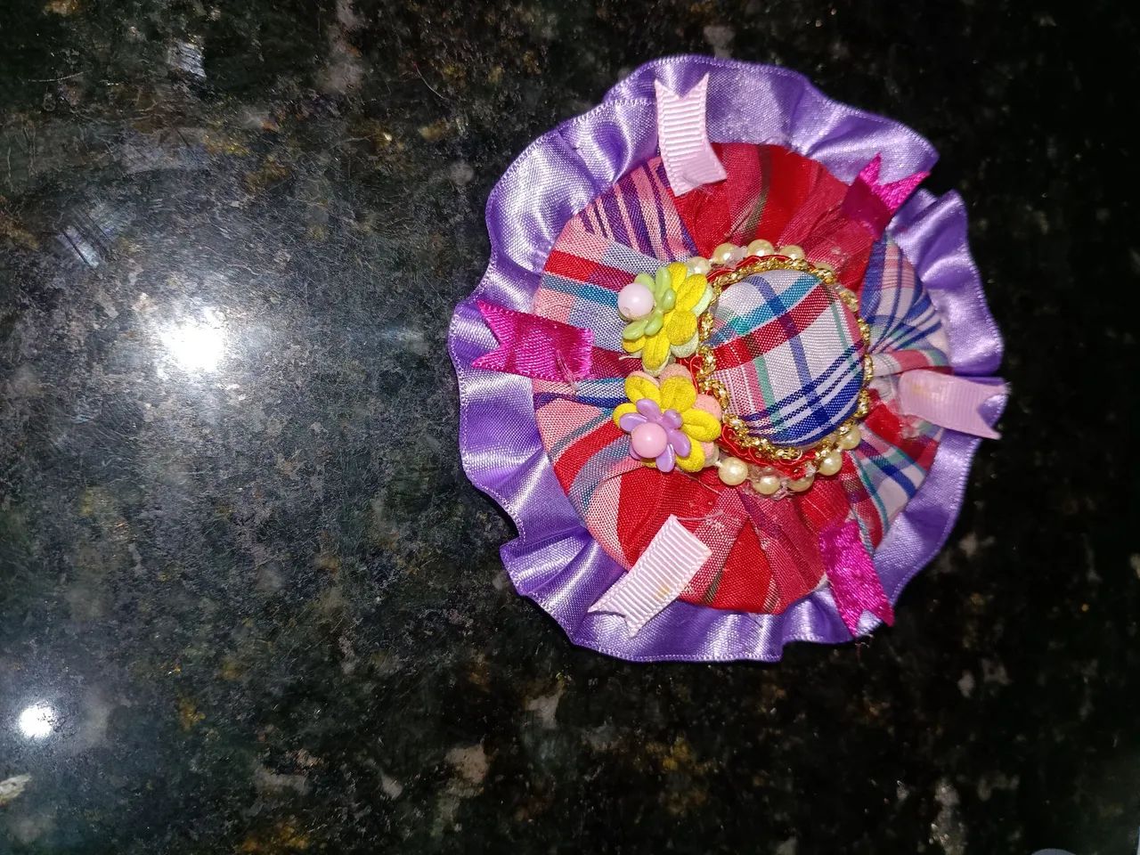 Presilha Junina Infantil para Cabelos - Foto 4