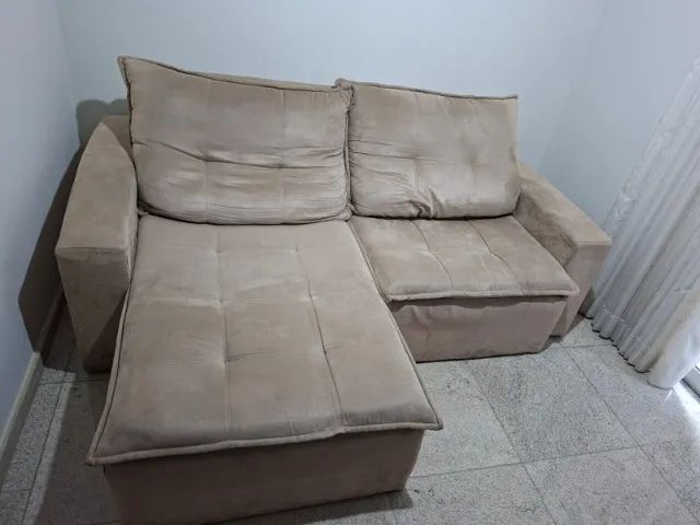 Sofá retrátil 2,20m em ótimo estado - Foto 3