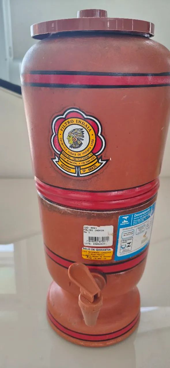 Filtro de  barro para vida saudável 