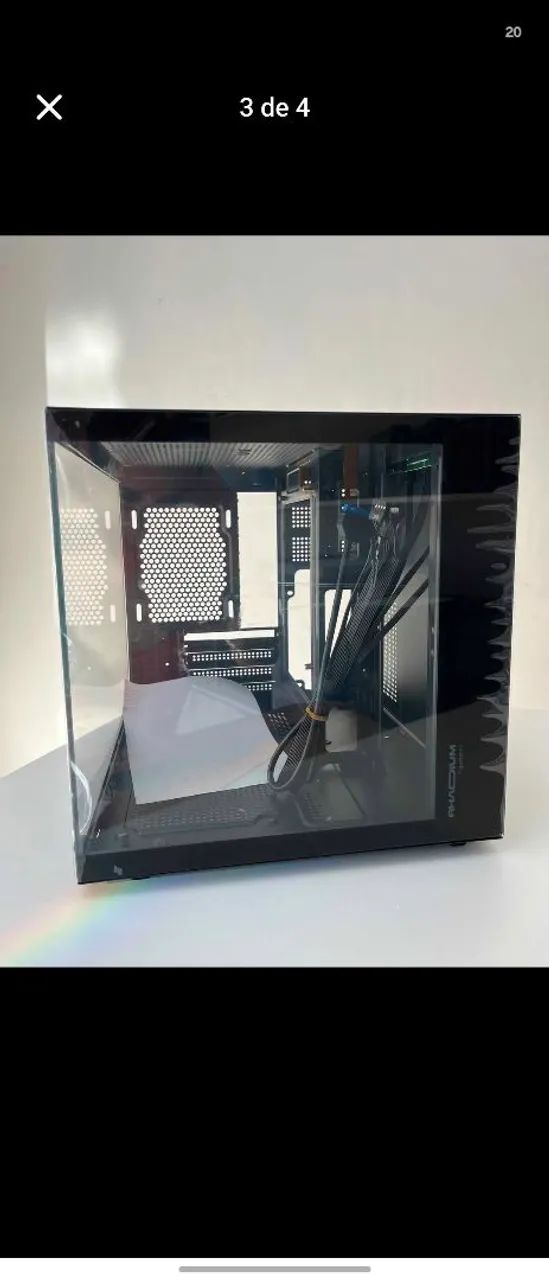 Gabinete aquário micro atx 