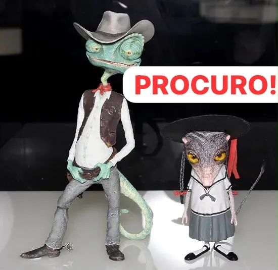 Boneco hot toys rango action figure colecionável  - Foto 2