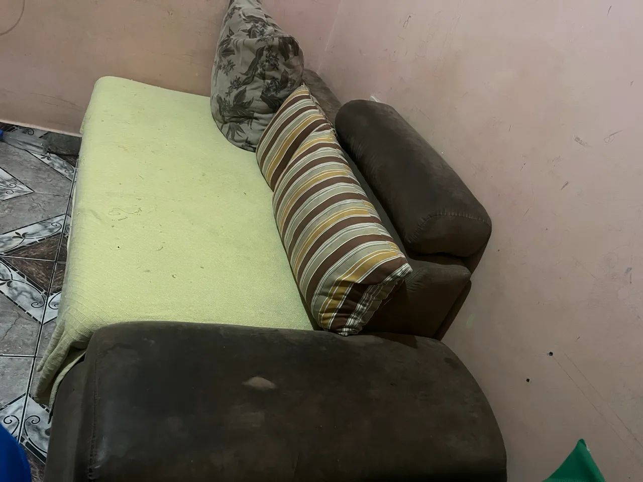 Sofá 3 lugares usado