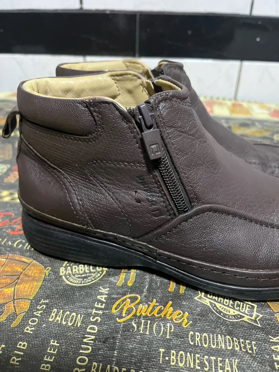 Bota em couro  - Foto 4