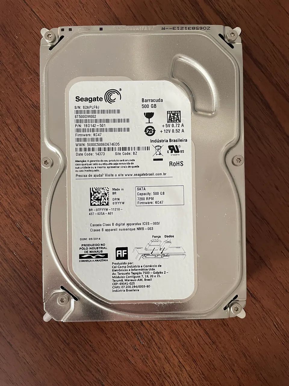 Lote 5 HDs 500GB - Foto 2