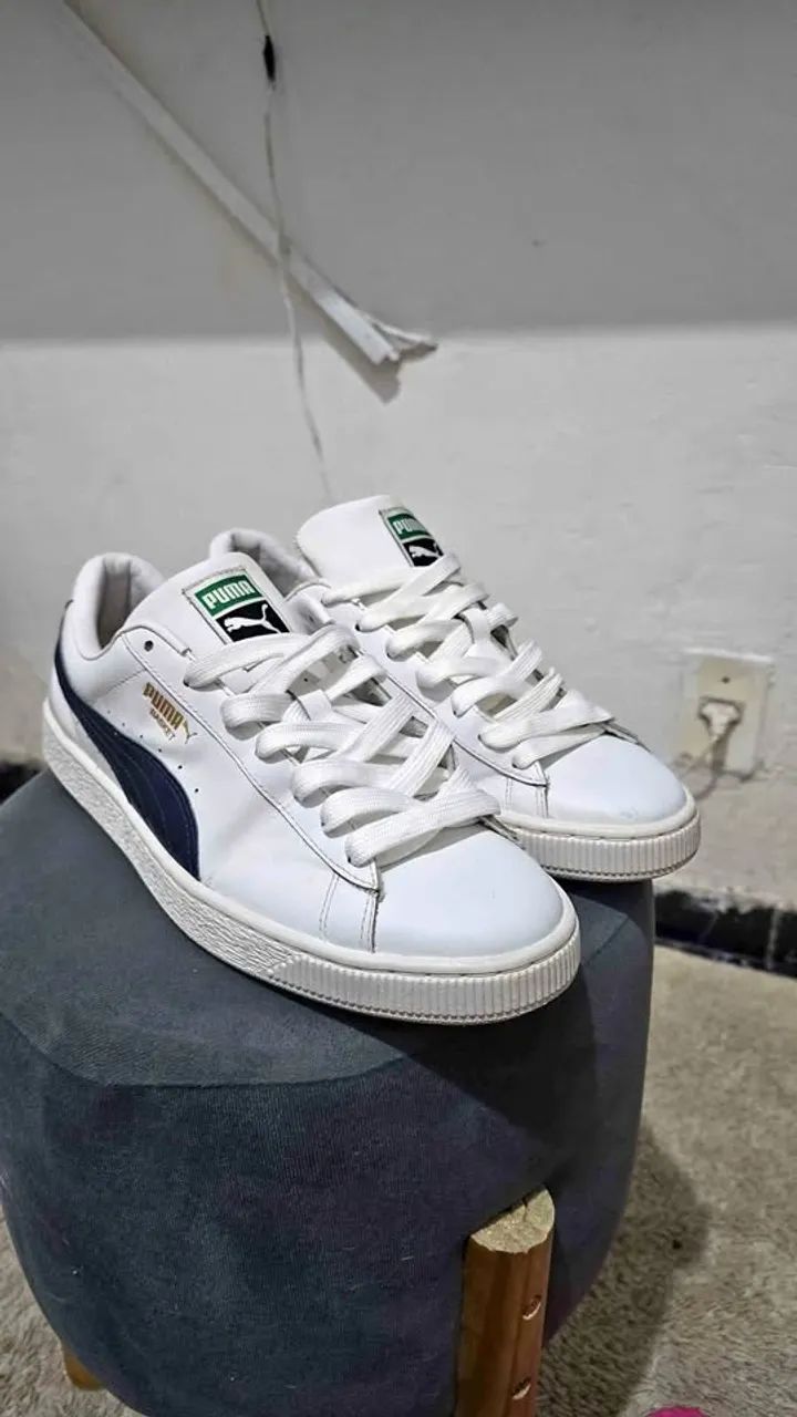 2 JOGOS DE TÊNIS MASCULINO PUMA BASKET CLASSIC XXI TAM 41 ( Usado 2 vezes ) - Foto 2