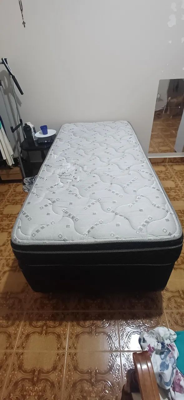 Cama Box Solteiro Usada - Foto 2