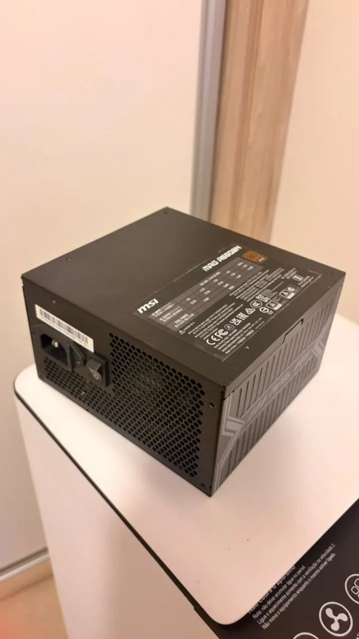 Fonte MSI MAG 550W, 80 Plus - Foto 2