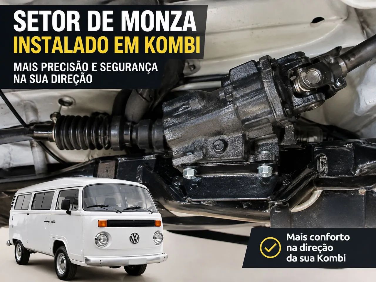 Instalação de Setor de Monza em Kombi