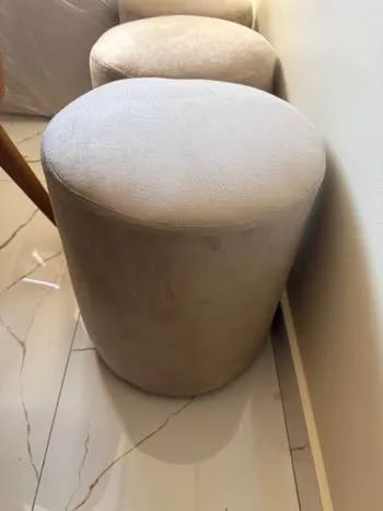 Puff estofado novo  - Foto 3