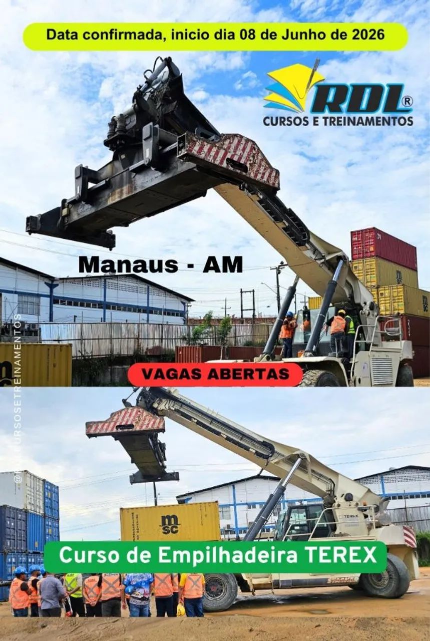 Empilhadeira de Grande Porte 