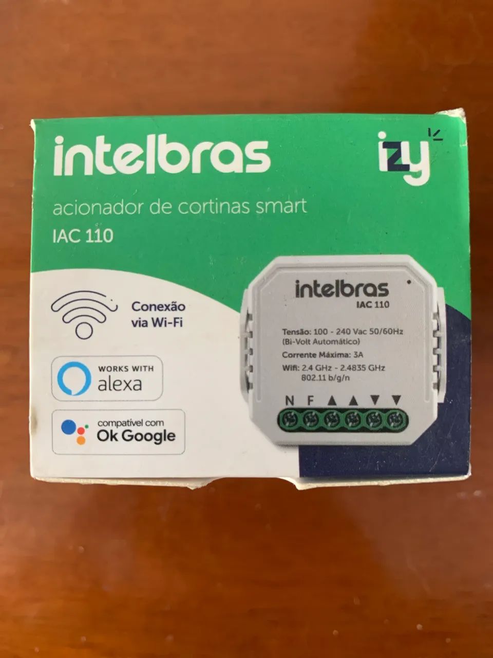 Acionador de cortinas Smart 