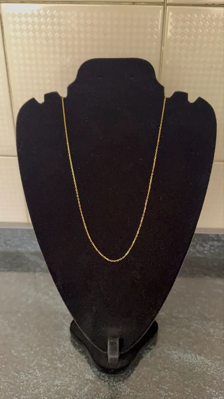 vendo corrente cartier maciça em ouro 18k - Foto 2