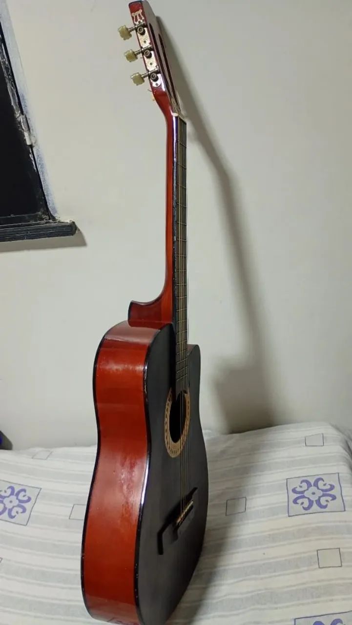 violão acústico lindo - Foto 2