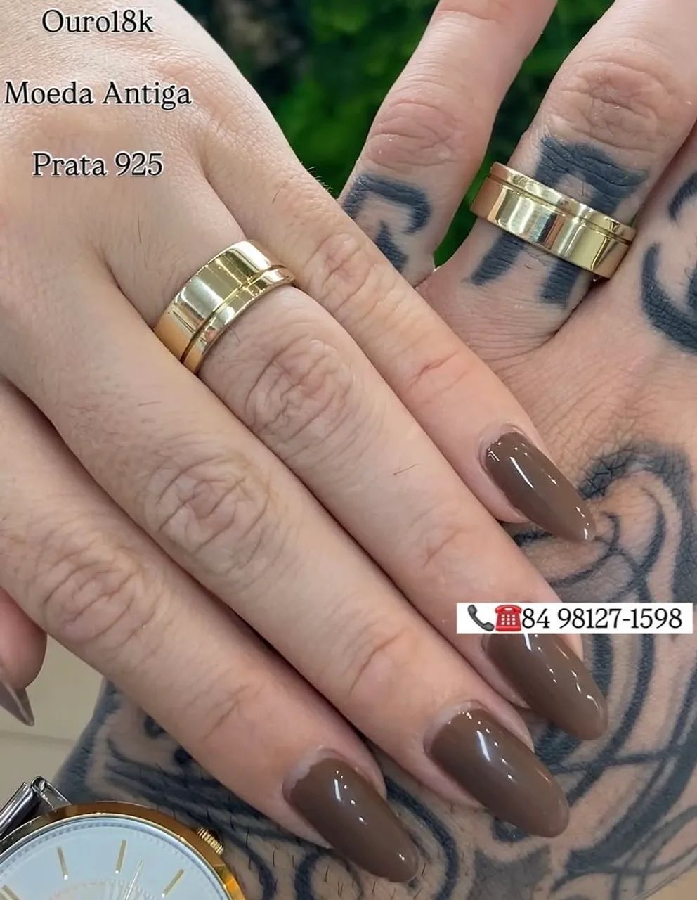 Par Alianças 8mm Pronta Entrega 