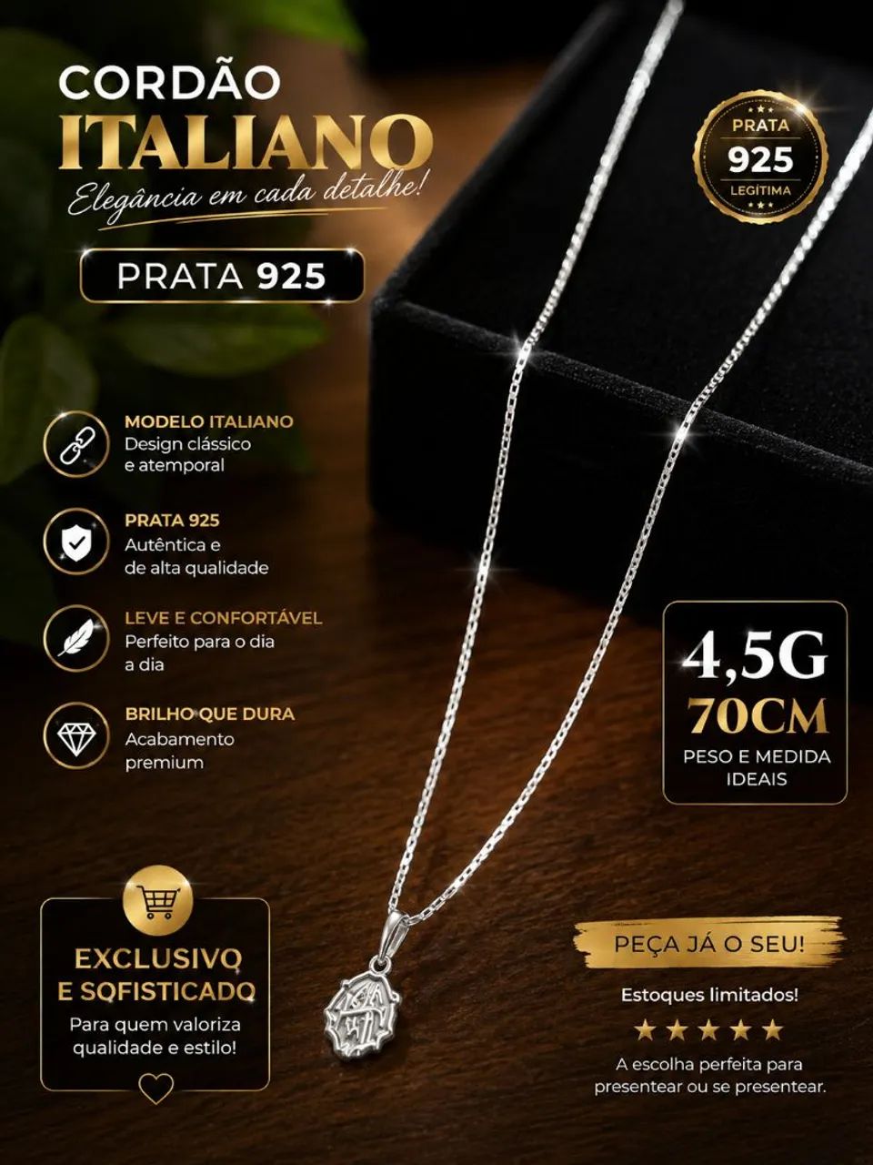 Cordão de Prata 