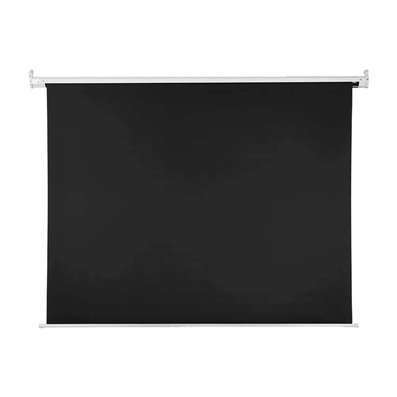 Tela de Projeção 4:3 de 120 Polegadas Retrátil Manual AC438 2,44 X 1,83cm Matte White  - Foto 2