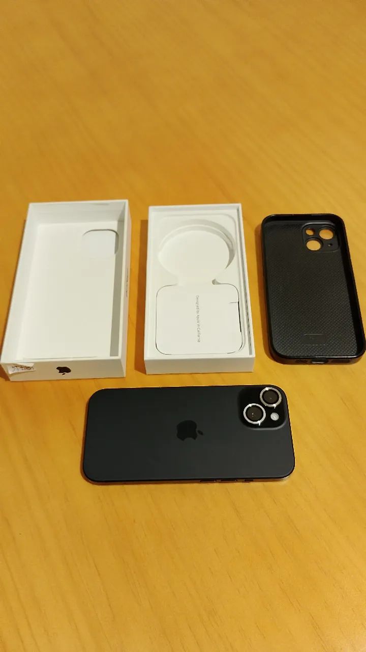 iPhone 15 Black 256GB | Excelente Estado | Caixa Original