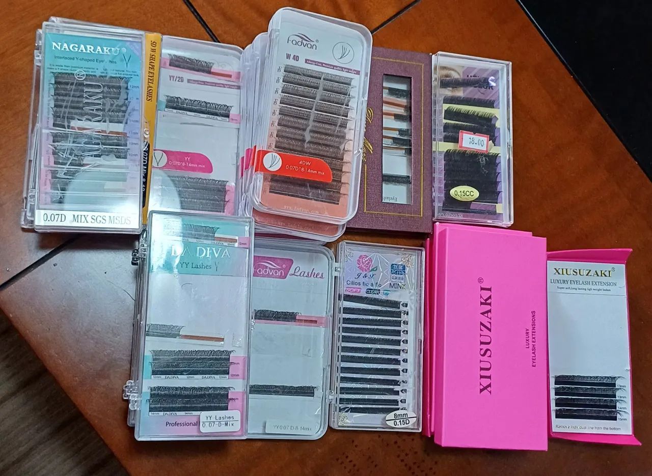 Kit de Extensão de Cílios (Lash Designer) - Treino e Atendimento - Foto 4
