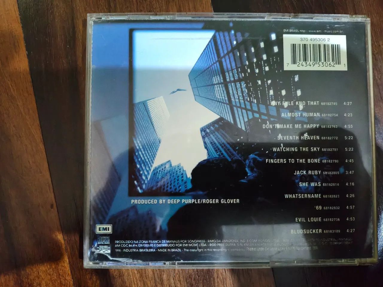 CD Deep Purple - Abandon - Foto 2