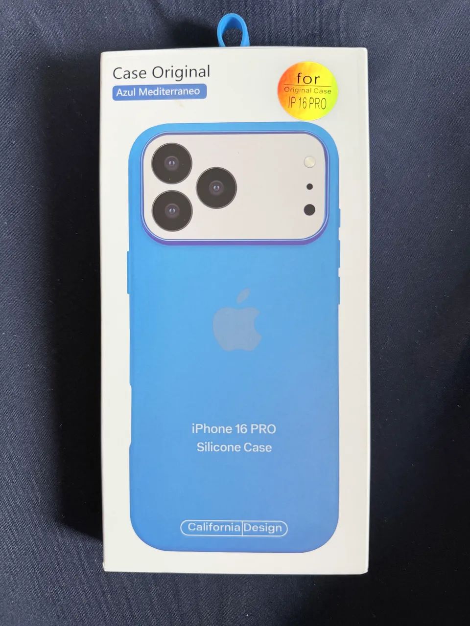 Case iPhone 16 pro azul Mediterrâneo  - Foto 2