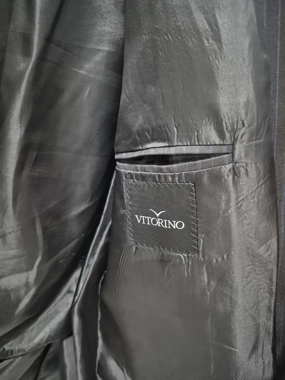 Terno masculino vitorino tamanho 54 - Foto 3