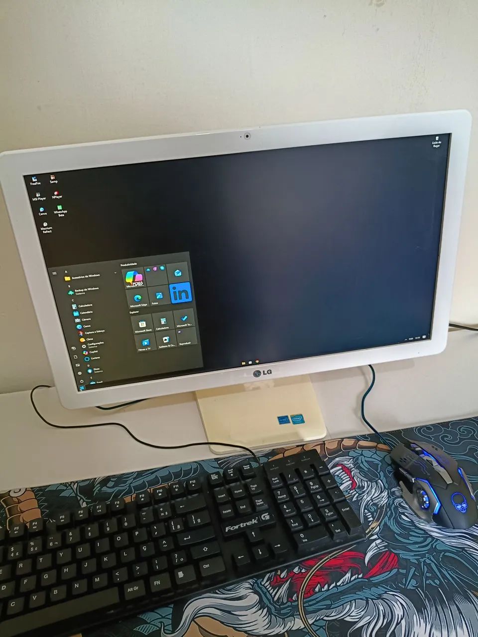 Computador All in One LG 22V240 - Ótimo Estado - Foto 5