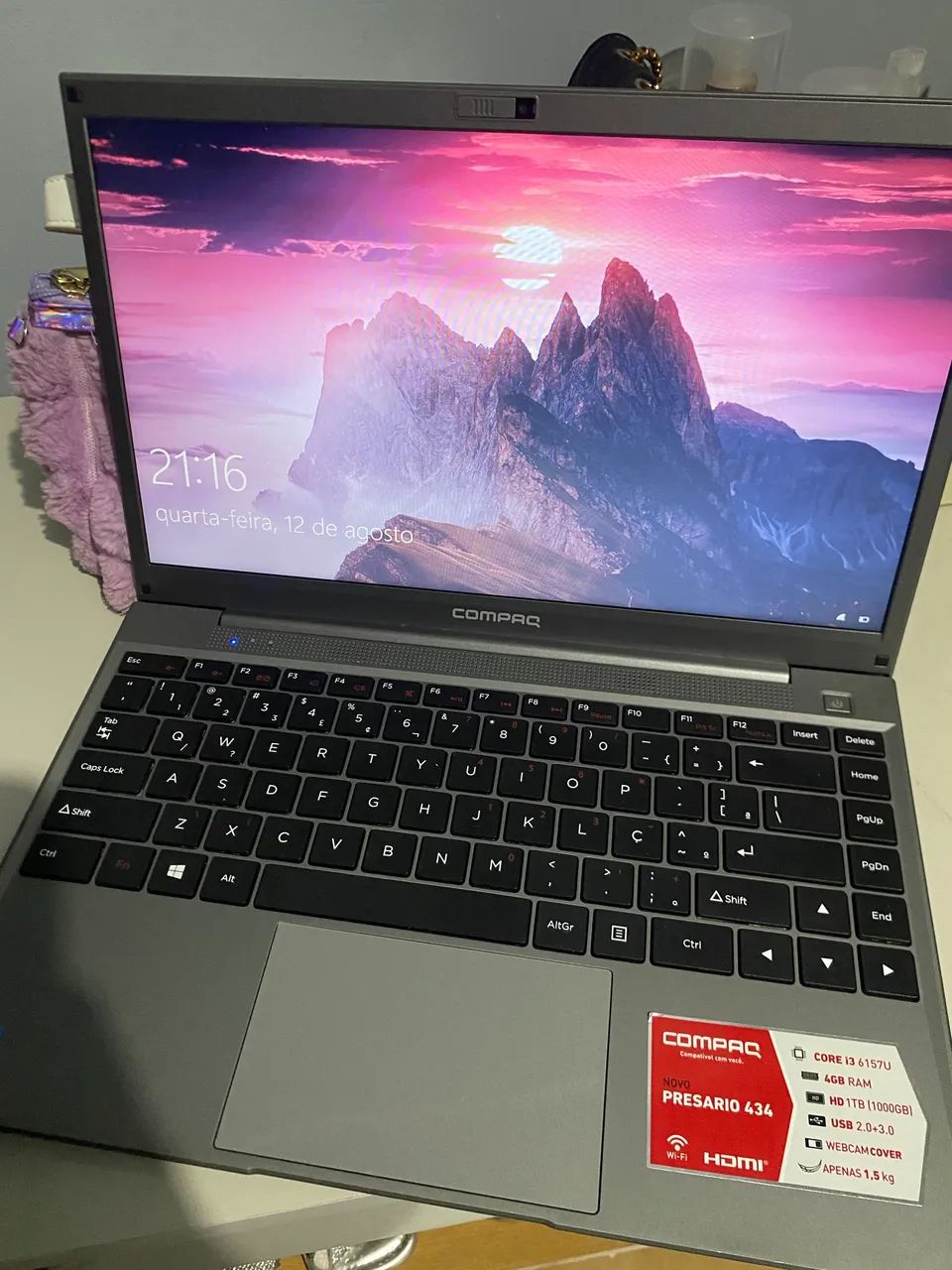Notebook comparq 