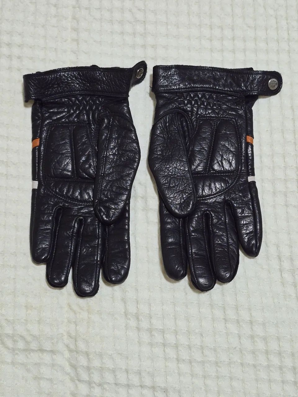 Luva Harley Davidson feminina couro tam S/P - Foto 2