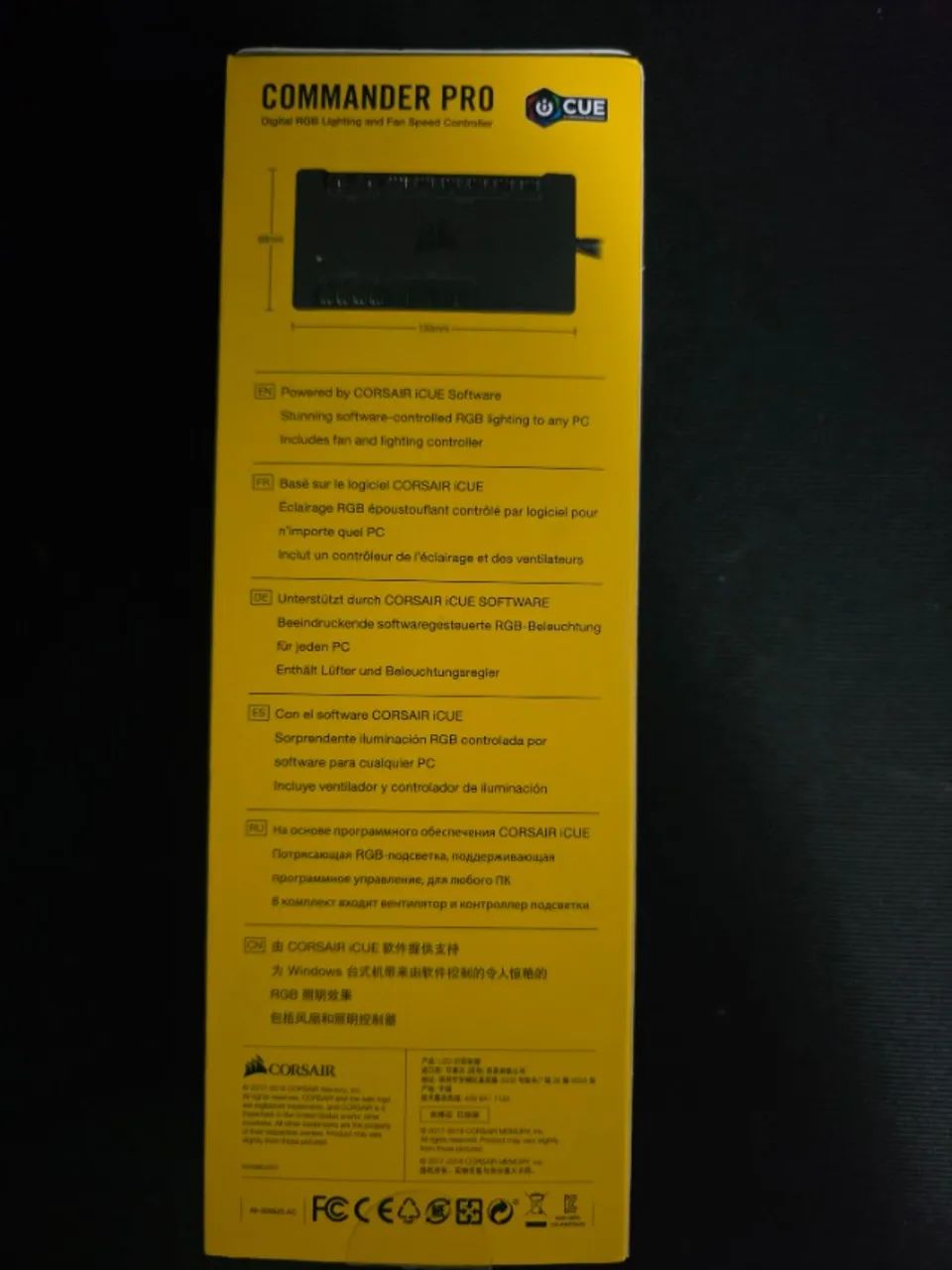 Corsair Commander Pro - Controladora Digital de RGB e Ventoinhas - Foto 2